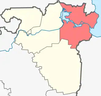 Вознесенское городское поселение на карте