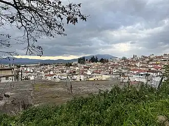 Вид на город