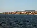Вид на Пьомбино с моря