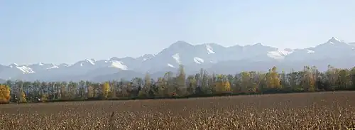 Вид на Пиренеи