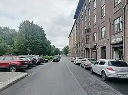 вид проспекта в сторону проспекта Ленина