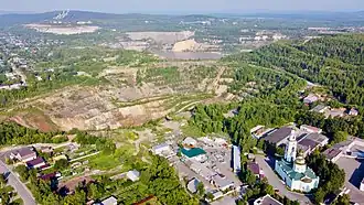 Отработанный карьер