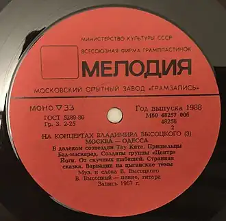 Обложка песни «Солдаты группы «Центр»»