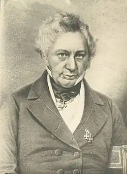 Иоганн Кристоф Верман. Литография из коллекции Латвийской Национальной библиотеки