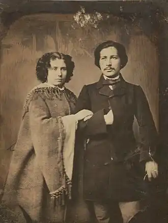 Владислав Бакалович с женой Викториной