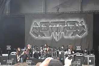 Heathen на Hellfest в 2013 году