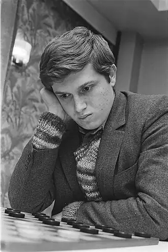 Вадим Вирный в матче за звание чемпиона мира 1984 года