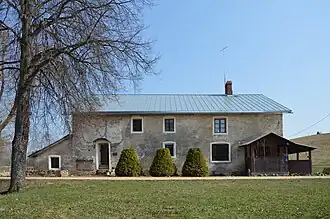 Старинная водяная мельница в дерене Сянна