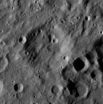 Снимок зонда Lunar Reconnaissance Orbiter
