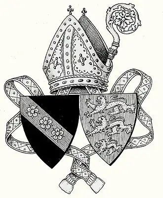 Герб монастыря Хайденхайм