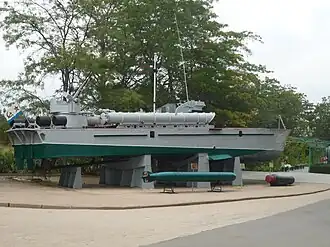 Катер проекта 123К на Сапун-горе