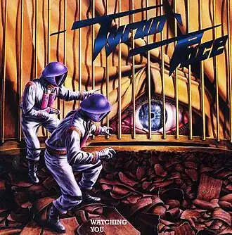 Обложка альбома Tyran' Pace «Watching You» (1986)
