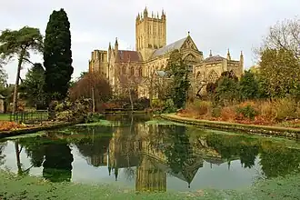 Вид из сада епископского дворца