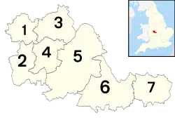 Уэст-Мидлендс на карте