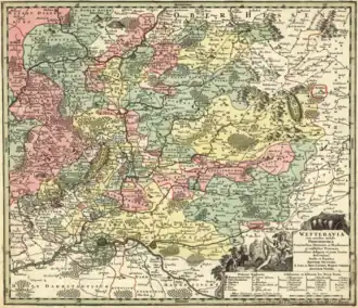 Сольмс-Лих в XVIII в.