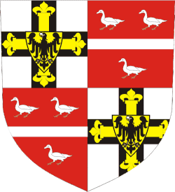 Герб великого магистра Винриха фон Книпроде