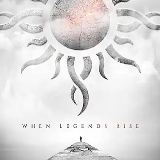 Обложка альбома Godsmack «When Legends Rise» (2018)