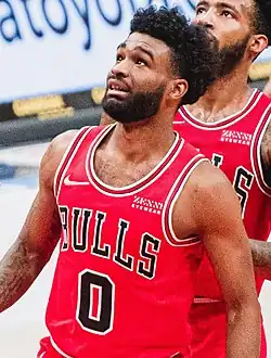 Уайт в составе «Буллз» в 2022 году