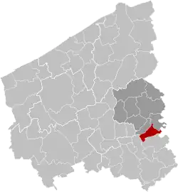 Расположение муниципалитета на карте провинции