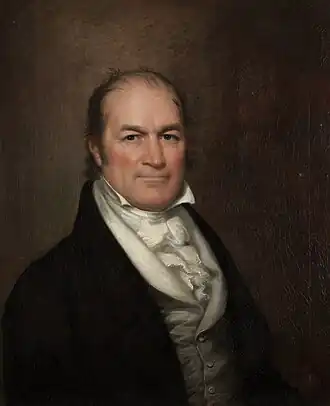 Джон Уэсли Джарвис. Портрет Уильяма Харриса Кроуфорда, ок. 1823