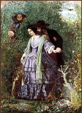 Уильям Генри Фиск. «Секрет», 1858.