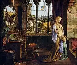 Волшебница Шалот, 1858