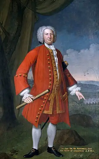 Командир полка Уильям Пепперелл