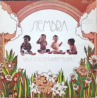 Обложка альбома Вилли Колона и Рубена Блейдса «Siembra» (1978)