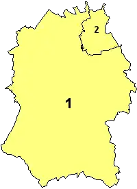 Уилтшир на карте