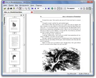 Скриншот программы WinDjView
