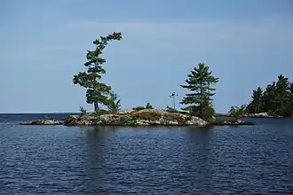 Озеро Ниписсинг летом 2011 года.