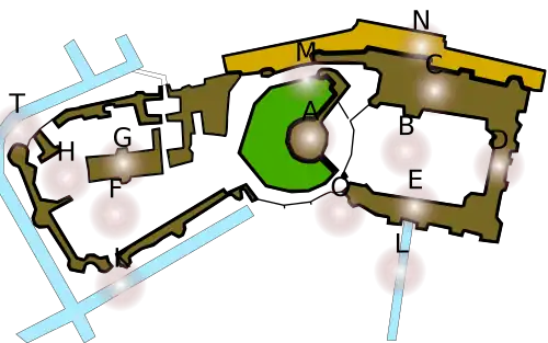 План Виндзорского замка