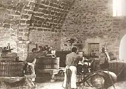 Один из подвалов винзавода Товарищества Христофорова