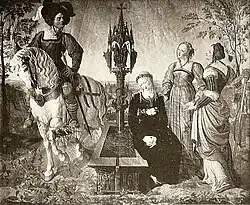 Эпоха рыцарей. 1818 (репродукция). Оригинал: частное собрание, Дессау