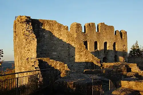 Руины бывшей графской резиденции