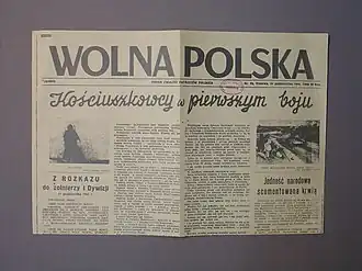 Выпуск газеты «Wolna Polska», №32