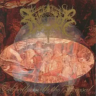 Обложка альбома Xasthur «Telepathic with the Deceased» (2004)