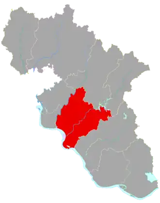 Сишуй на карте