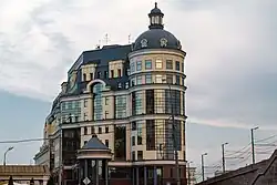 Здание Центробанка напротив Кремля, улица Балчуг, Москва, 1997