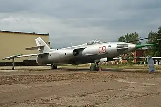 Як-28Л из экспозиции музея 121-го авиаремонтного завода, Кубинка, 2012 год.