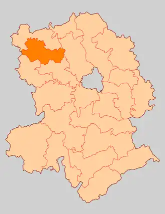 Яконовское сельское поселение на карте