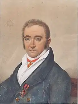 Портрет Якова Николаевича Молво работы неизвестного художника