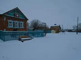 Янчиково зимой, 2022 год