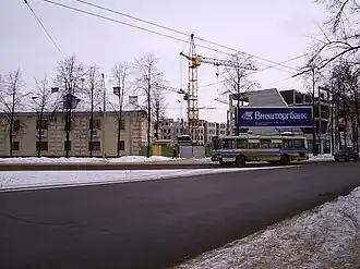 Строительство ТЦ «Флагман» в 2005 году