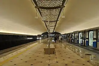 Станция «Яшьлек» в день открытия