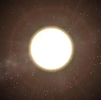 WASP-58 в представлении художника.