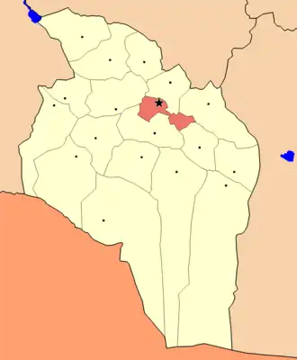 Есенбулаг на карте