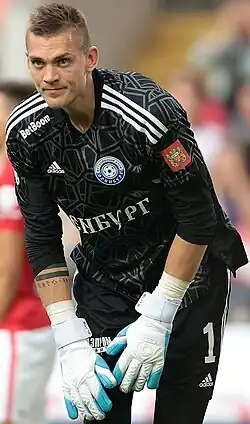 Гошев в составе «Оренбурга» в 2022 г.