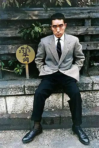 Юкио Мисима в 1955 году