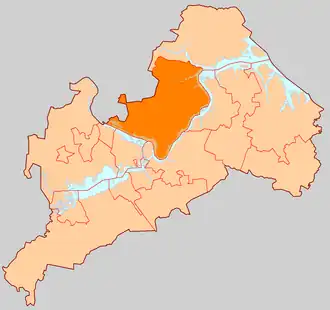 Юрьево-Девичьевское сельское поселение на карте